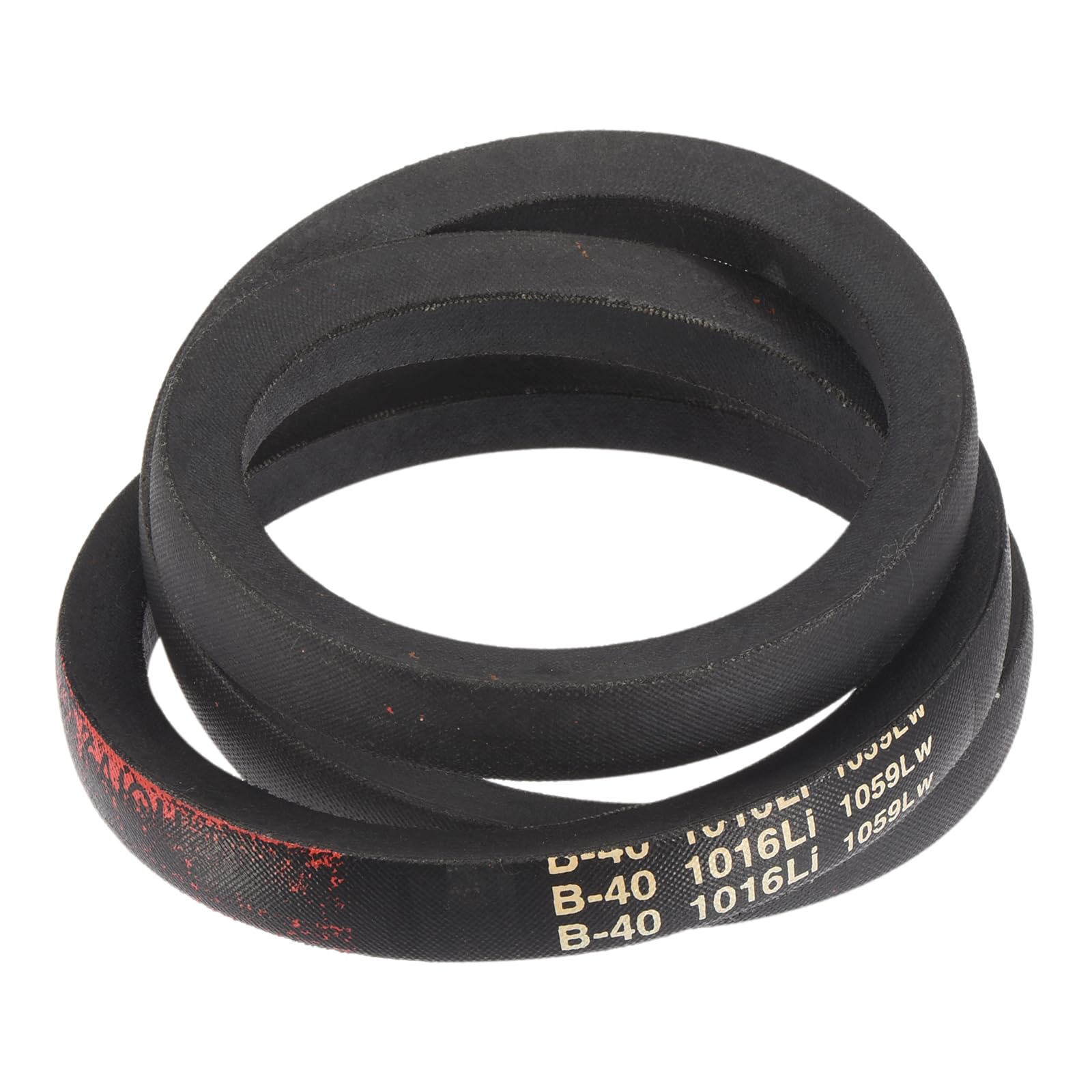 Uxcell 3 Pack B-40 Classic Wrapped V-Belt, 43" Outside Circumference, Black, Industrial Rubber V-Belt