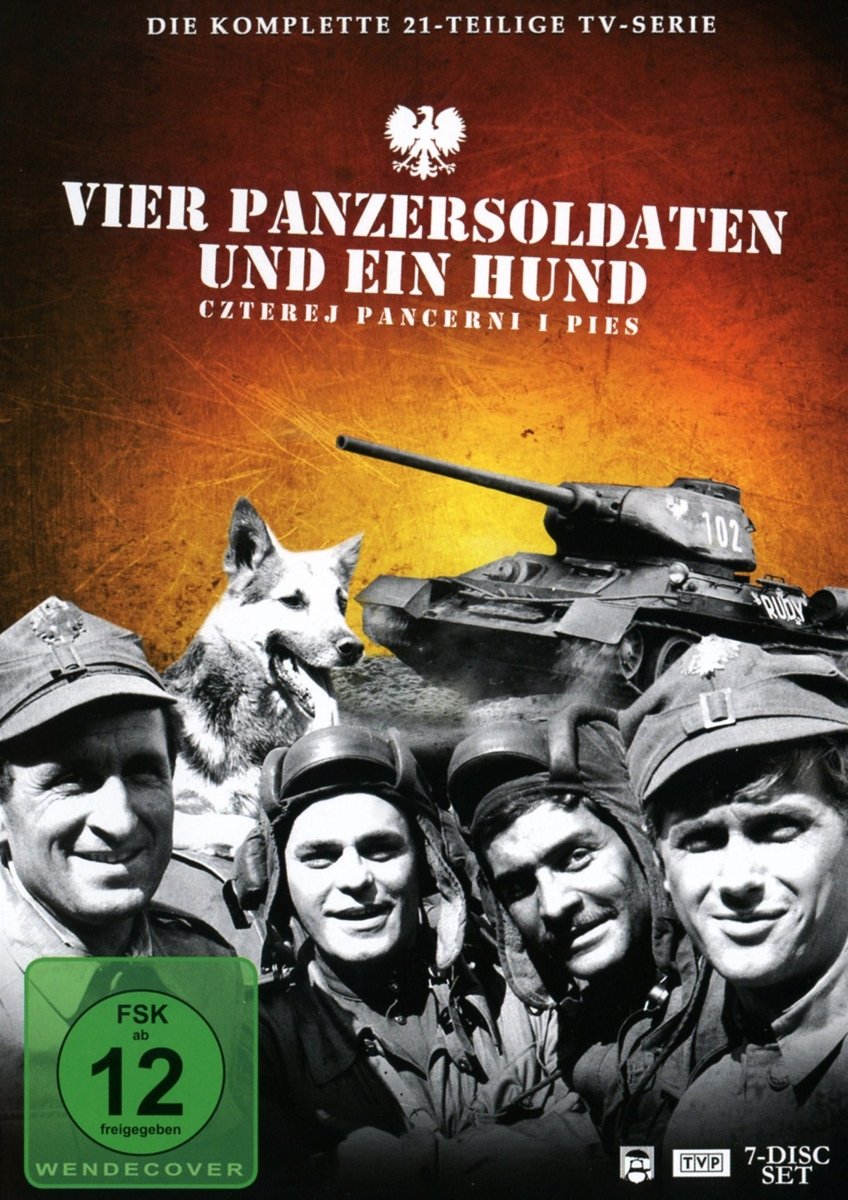 Vier Panzersoldaten und ein Hund en DVD Alemania para coleccionistas de cine bélico