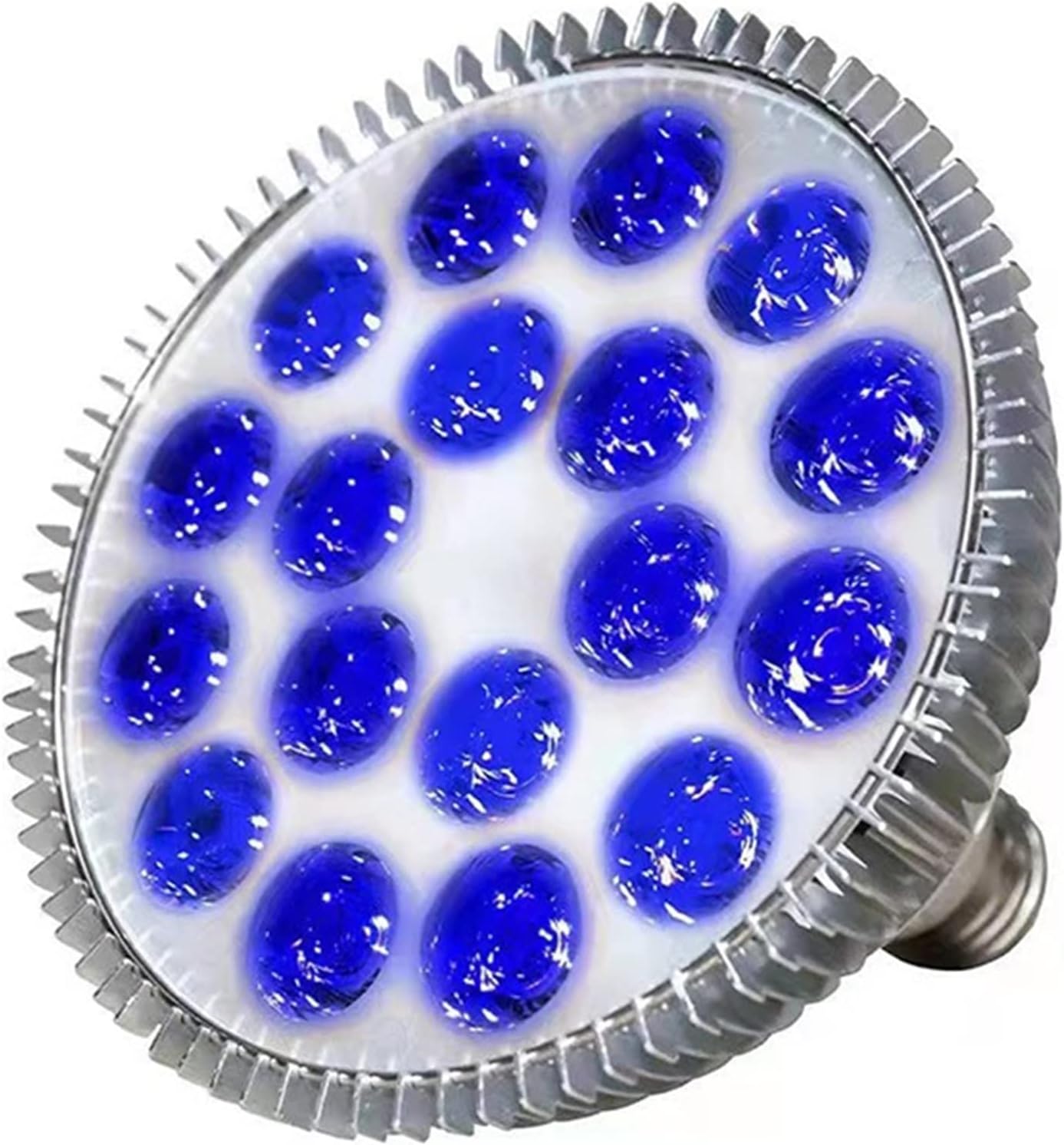 E27 LED Plant Grow Light 54W Par38 Full Spectrum Phyto Grow Box for Flower Seed Growth Hydroponics Veg Growing(18 Warm White)