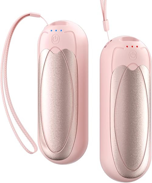 VOSFEEL chauffe-mains magnétiques rose, 23h