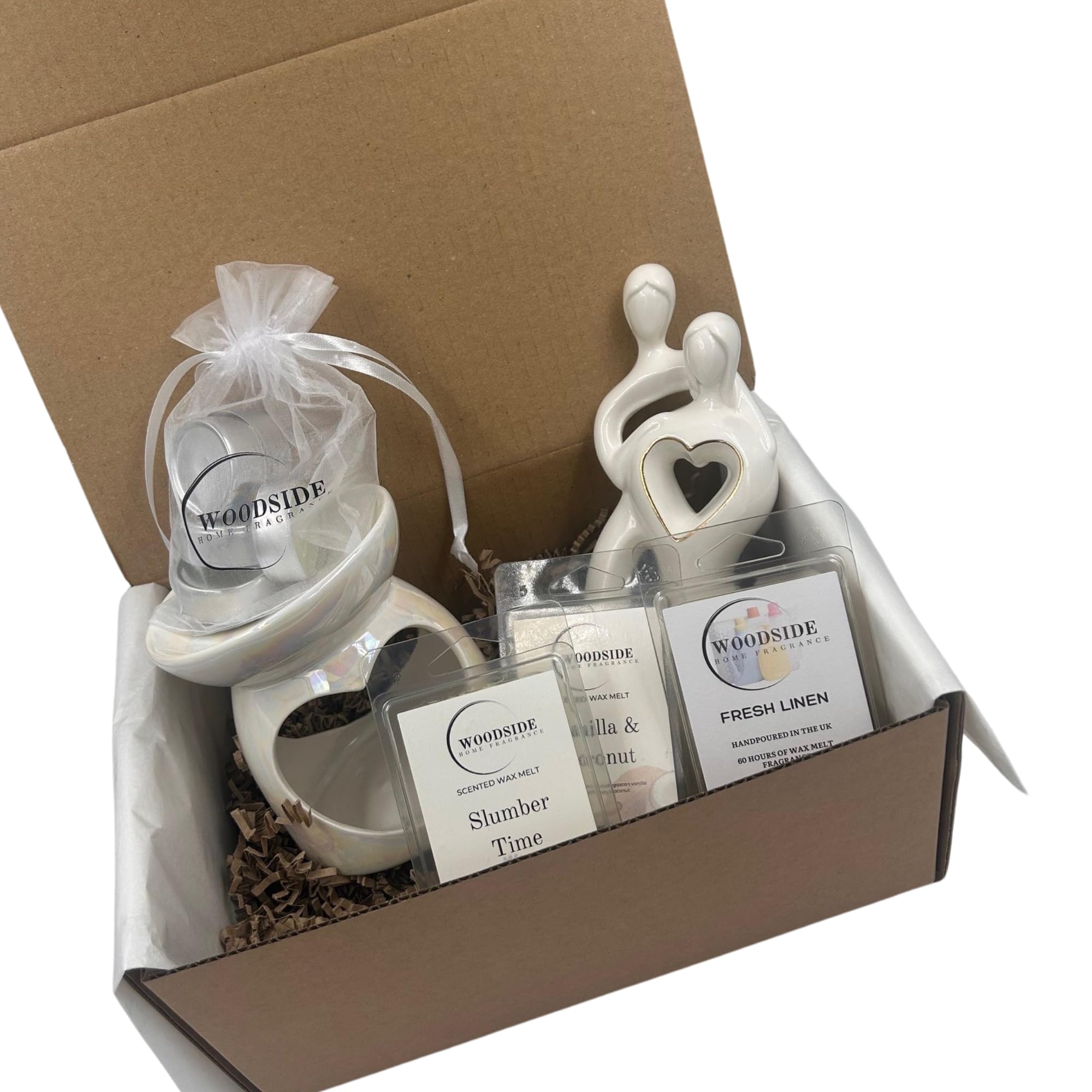  - Love White & Gold Wedding Anniversary Fragrance Gift Box