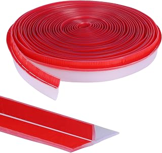 Orghtin 40Ft T-Shaped Silicone Seal Strip, Clear Sealer Weather Stripping