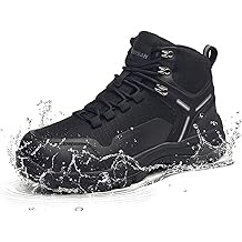 Women's Waterproof Hiking Boots Non-Slip Traction Ankle Support Breathable All-Day Comfort for Outdoor Trekking Camping Trail Walking