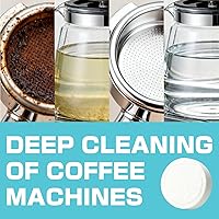 Vista 2 de CLEARALIF Limpiador de cafetera descalcificada, 24 unidades, sin perfume, tabletas limpiadoras para máquinas de café funciona con todas las cafeteras