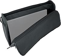 Vista 8 de Rockville TVB2732-2 Bolsa acolchada para 1 o 2 monitores LCD de 27-32 pulgadas, compartimentos dobles, divisores ajustables, correa de hombro