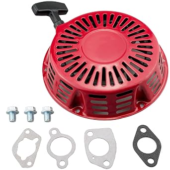 JJing Recoil Starter Assembly for Honda GX340 GX390 11Hp 13Hp Engine Harbor Freight Chicago Electric Predator 420cc Engine Champion 389cc Engine Generator
