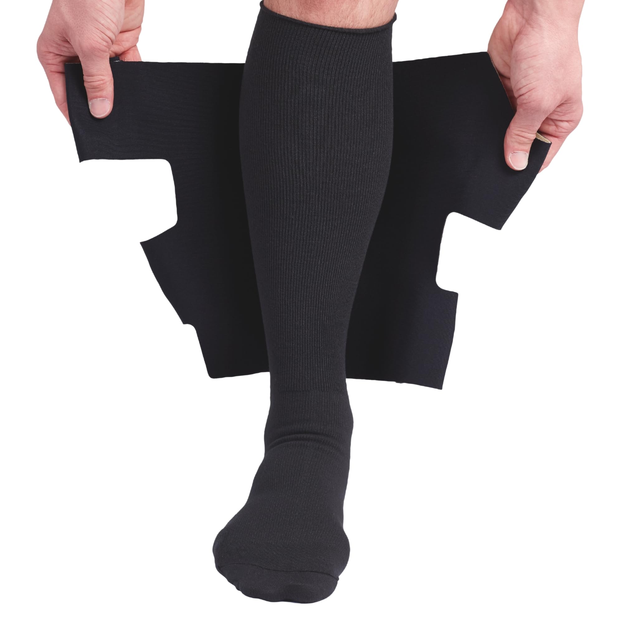 CircAid Juxtalite Lower Leg System – Easy to Use Adjustable Compression Level Garment for Men & Women, Leg Circulation, Compatible with Elastic