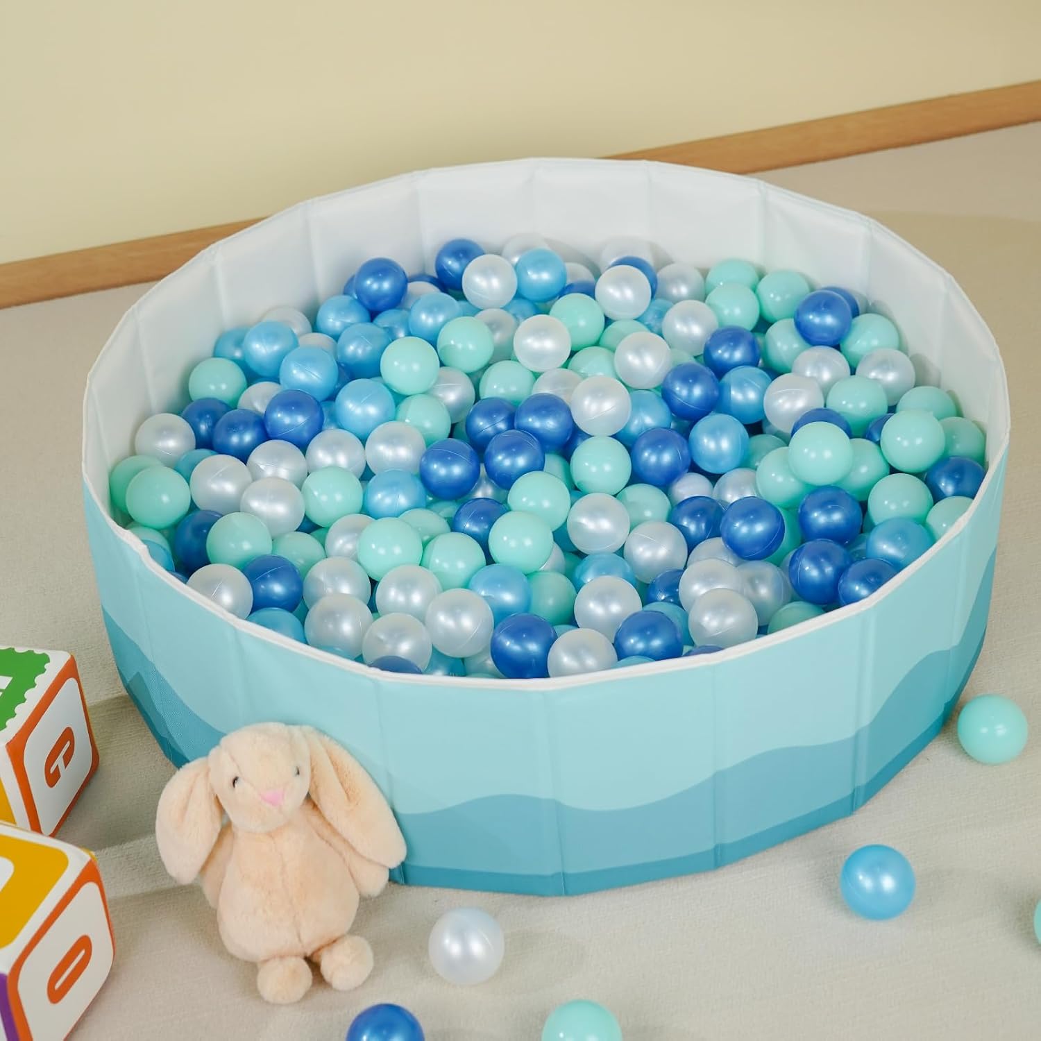 Ball Pit Balls - 2.7inch Plastic Ball Play Balls BPA Free Phthalate Free Non-Toxic Play Balls for Children Ball Pit Party Brithday Ball Pool Tent