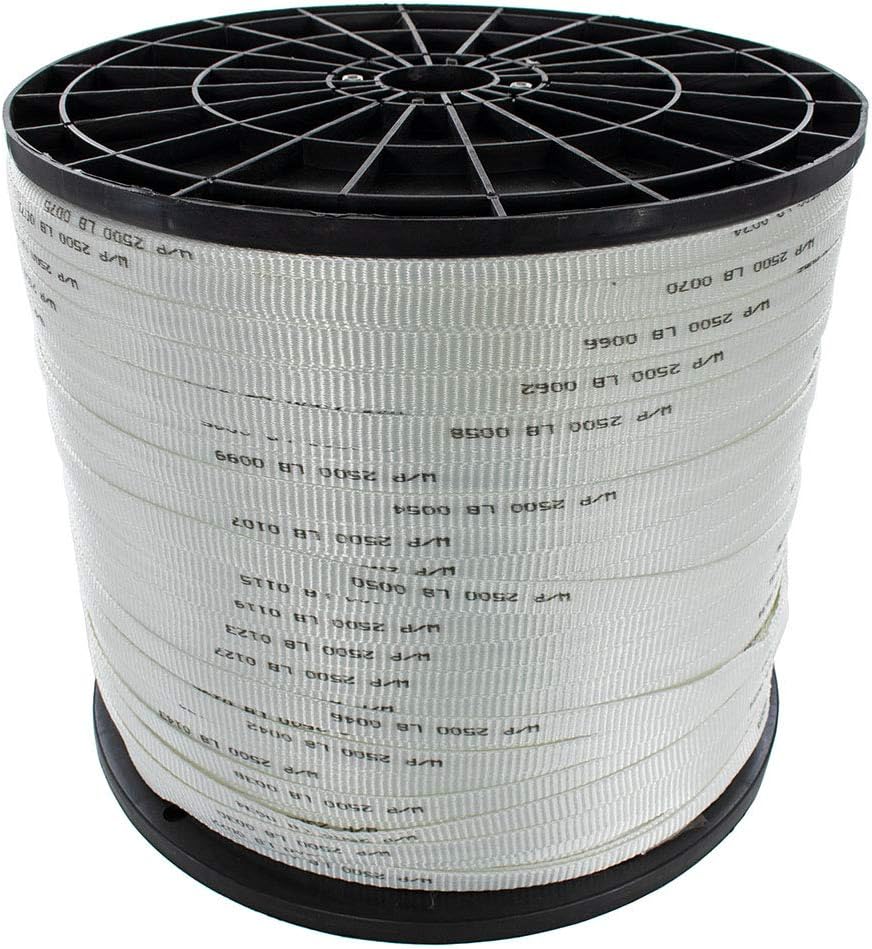 Paracord Planet Cable Pulling Tape – Lightweight Woven Polyester – Printed Pull Tape – DIY Projects, Commercial Cable, and Wire Work – Professional Grade – Multiple Lengths and Widths
