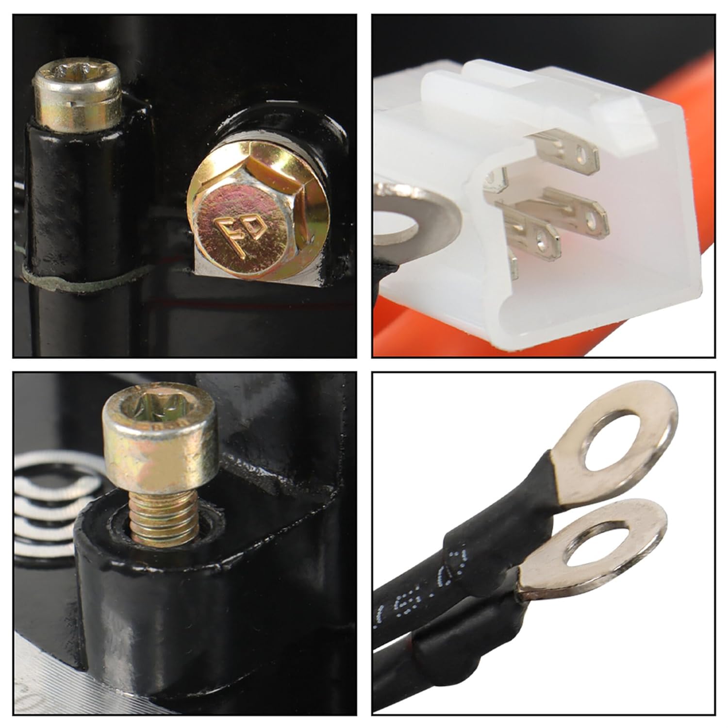 48V 1000W Brushless Differential Motor 4800 RPM 18-35AH Rated Current Replacement for Go Kart Golf Cart Tricycle Electric Bike ATV Scooter