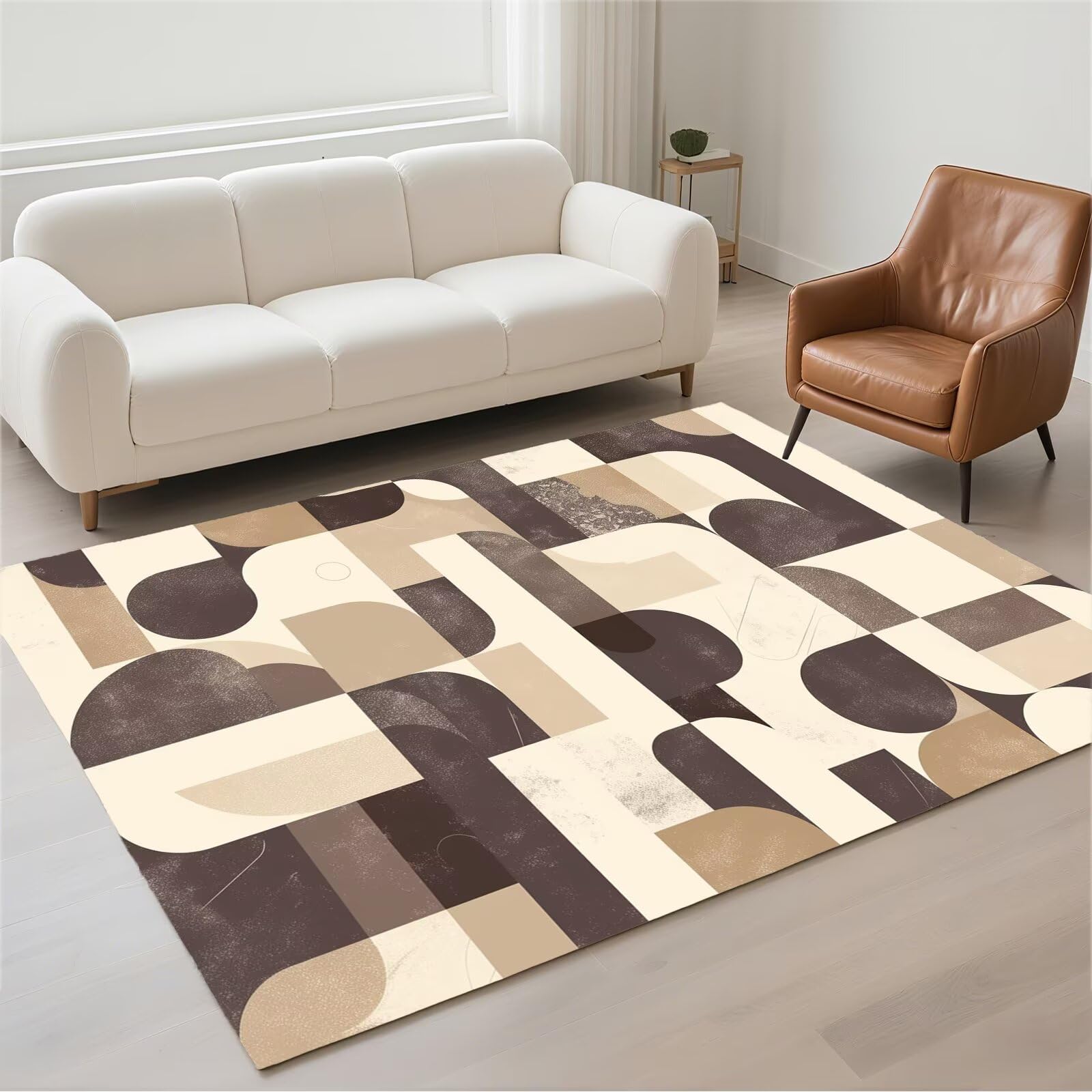 Tapis de couloir geometry antidérapant pour sublimer votre entrée et votre bureau