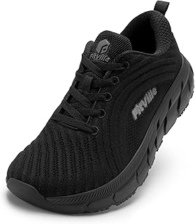 FitVille Wide Fit Trainers for Women Lightweight Breathable Road Running Shoes Arch Support Sneakers for Gym Fitness Joggi...