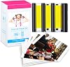 NineLeaf 1PK Compatible for Canon Selphy CP1500 CP1300 KP-108IN Ink 3115B001AA and Photo Paper Set for CP Printer CP1200 CP1000 CP810 CP910, 3 Color Ink Cassette 108 Sheet Paper 100 x 148mm