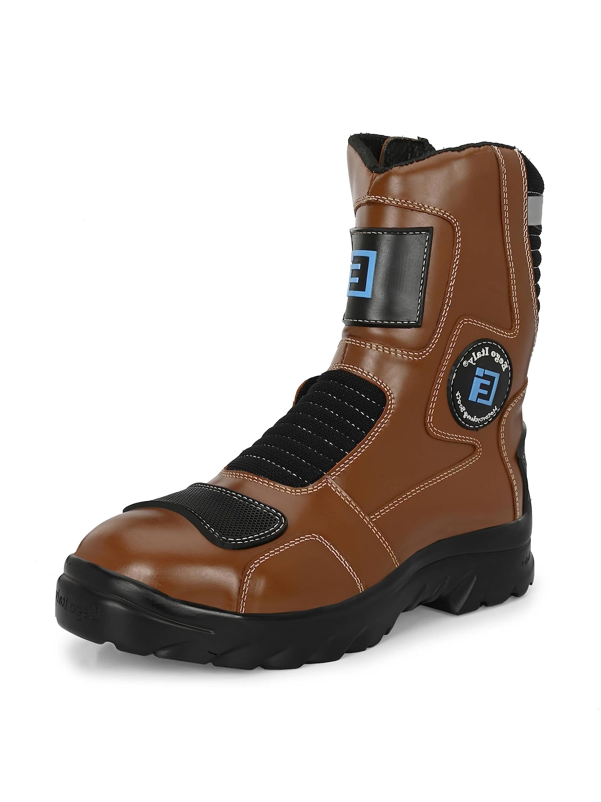 Eego Italy Genuine Leather Water Resistant Ridding Boots