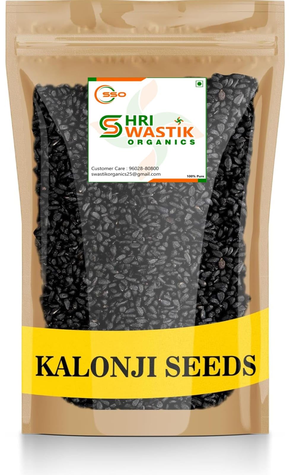 Shri Swastik Organics Kalonji Seeds | Premium Nigella Seeds | Kalaunji | Chirayata | Chemical Free | Black Cumin Seeds (500 Gram) (B0CYQ7RRLJ) Amazon Price History, Amazon Price Tracker