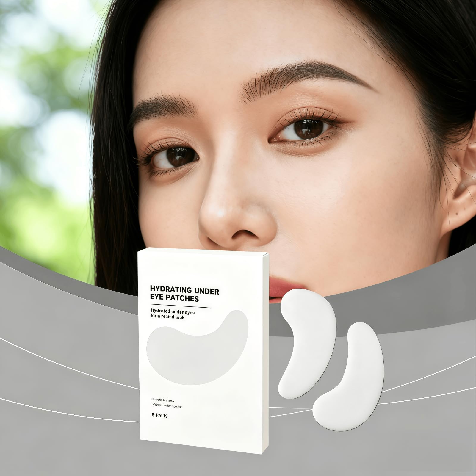 Questa maschera idratante per gli occhi si prende cura delicatamente della pelle del contorno occhio; la sua consistenza leggera offre un'ottima idratazione.