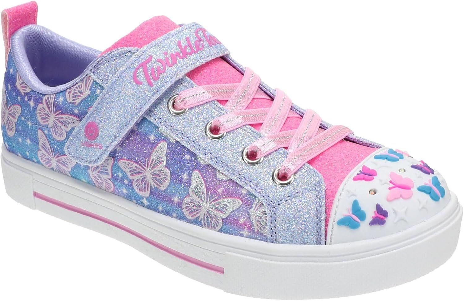 Skechers Girls' Twinkle Sparks - Ombre Flutte Sneakers