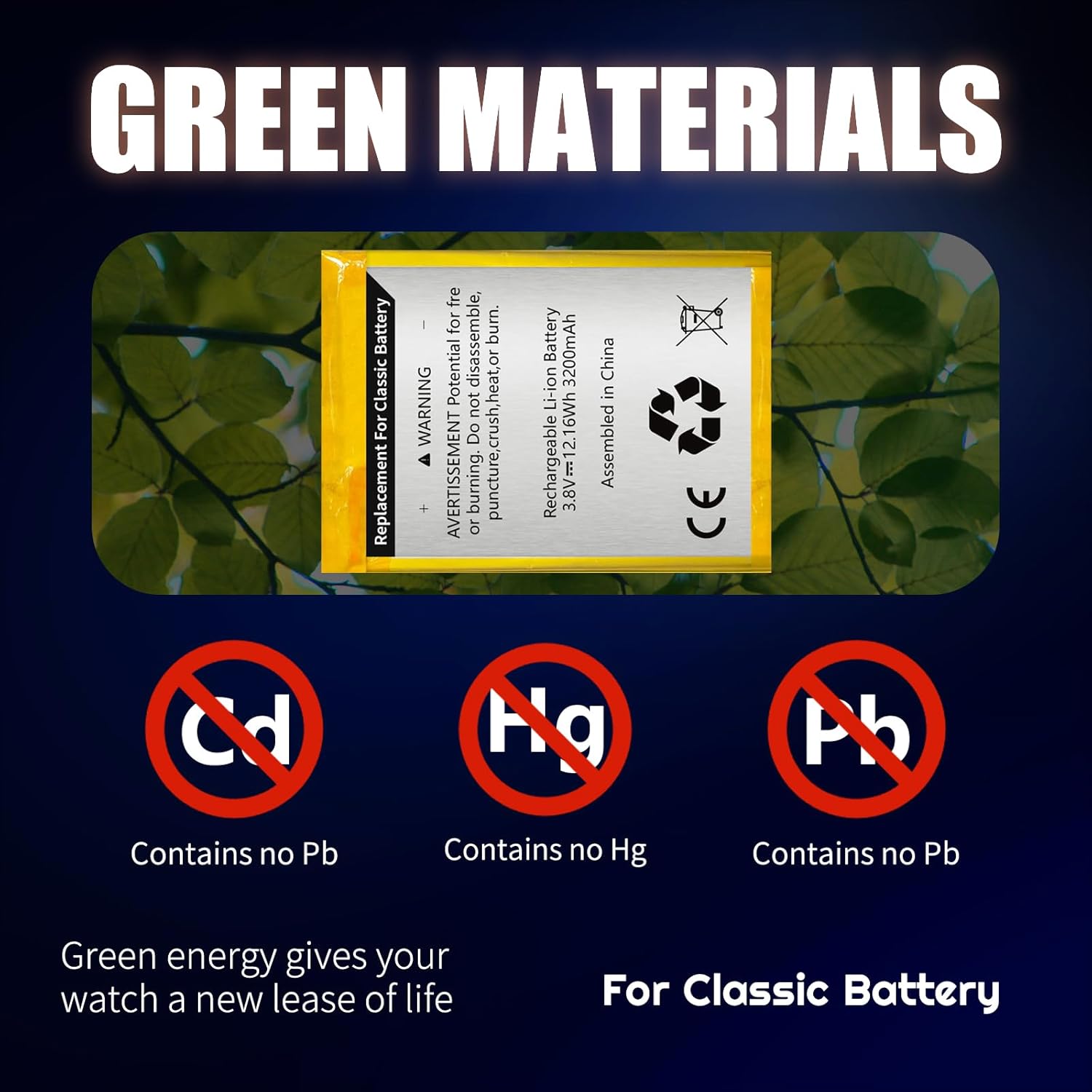 Replacement Battery for iPod Classic/Video 5th-7th,2025 New Upgrade High Capacity 3200mAh 3.8V Battery - Image 5