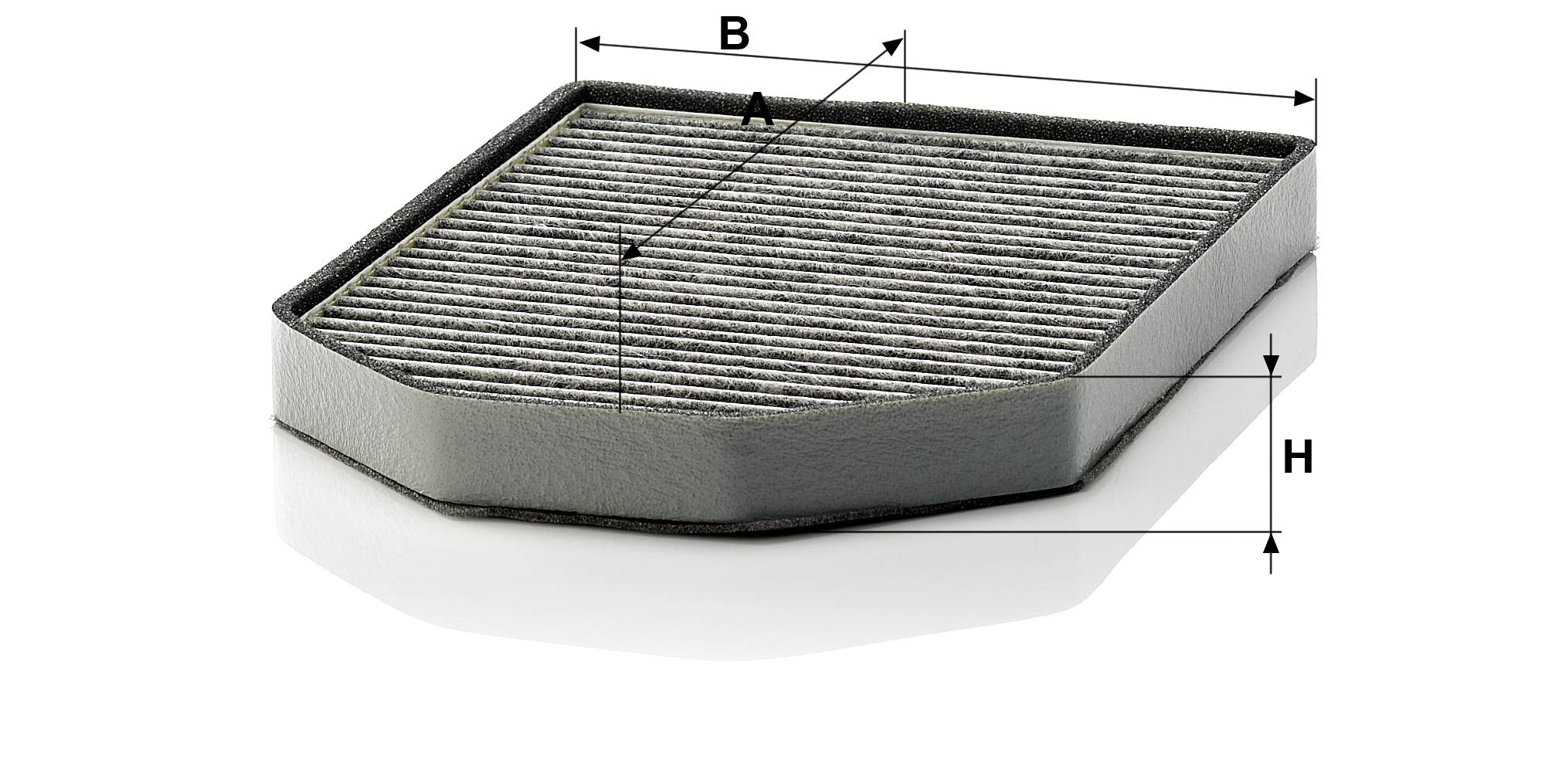 MANN-FILTER, CUK 2949-2 Innenraumfilter, mit Aktivkohle