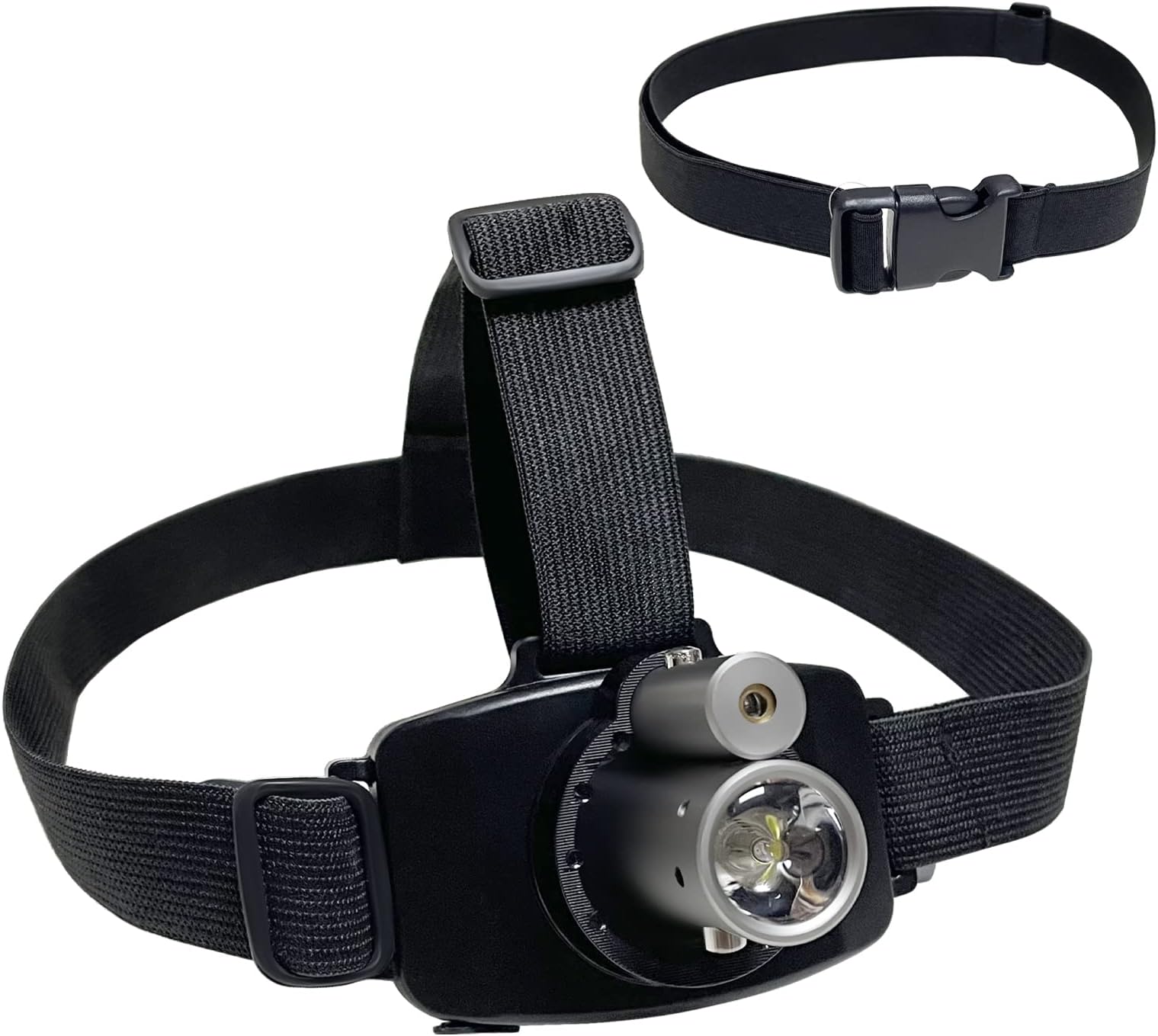 Rechargeable LED Laser Head Torch with Adjustable Belt for Sensory Motor Control Testing and Physiotherapy