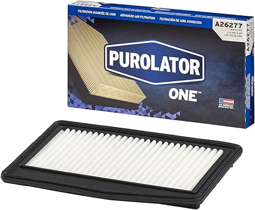 Purolator A26277 PurolatorONE Filtro de aire avanzado del motor compatible con Chevrolet Spark seleccionado