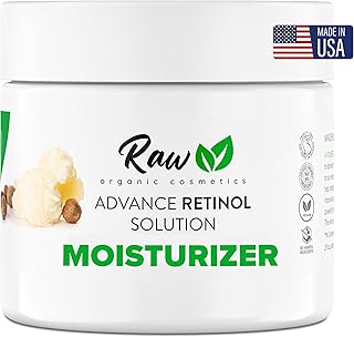 USDA Organic Retinol Face Cream 2.5% - Beginner-Friendly Anti Aging Moisturizer for Sensitive Skin with Liposomal, Hyaluronic Acid & Collagen Booster - Fragrance Free, Made in USA, 2 oz