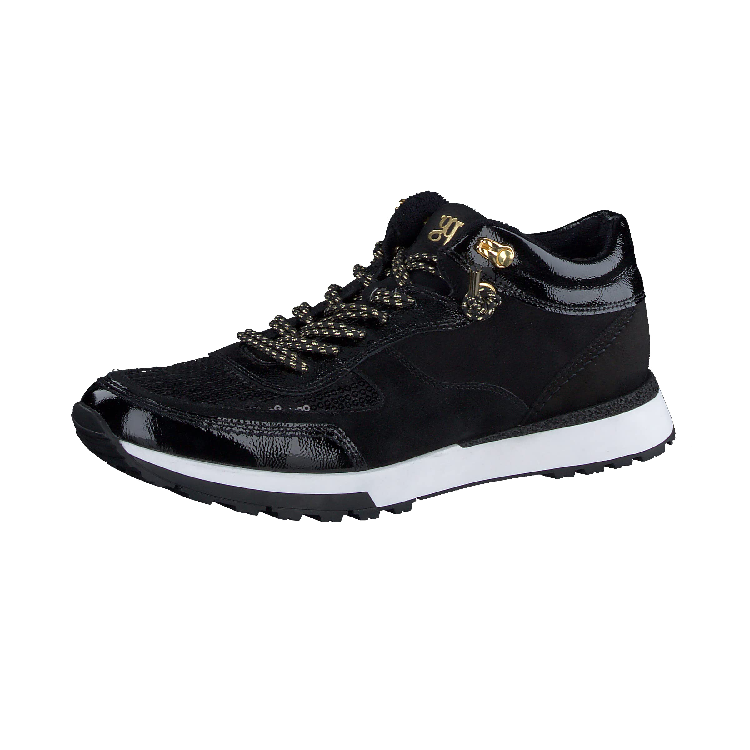 Paul Green Damen SUPER Soft Sneaker mit Wechselfußbett, Frauen Bequemschuhe