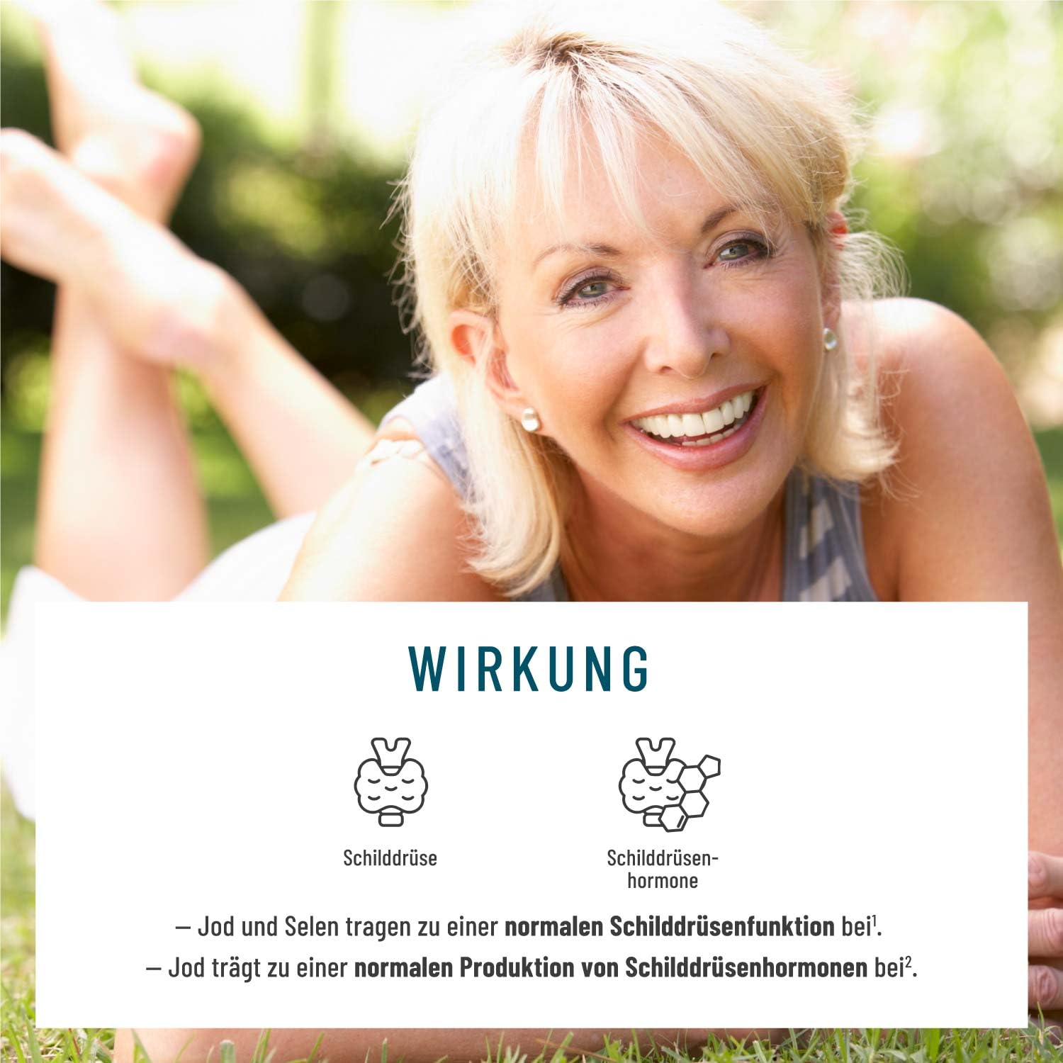 NATURTREU® Jod Selen Komplex Kapseln - 150µg Jod aus Braunalgen (Kelp Extrakt) mit Selen und Thymian - Hochdosiert, natürlich und vegan - 360 Kapseln - Vorteilsbundle 2er Paket
