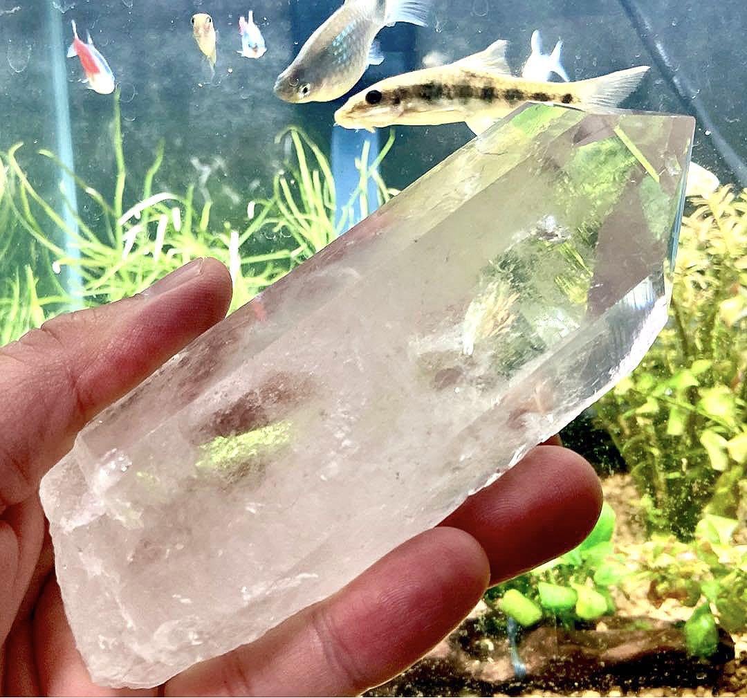 最高品質　超希少幻の逸品　幻のカイラス聖山産　虹のヒマラヤ水晶の六角ポイント Amazon.co.jp: 最 超幻の逸 幻のカイラス聖山産 虹のヒマラヤ水晶の