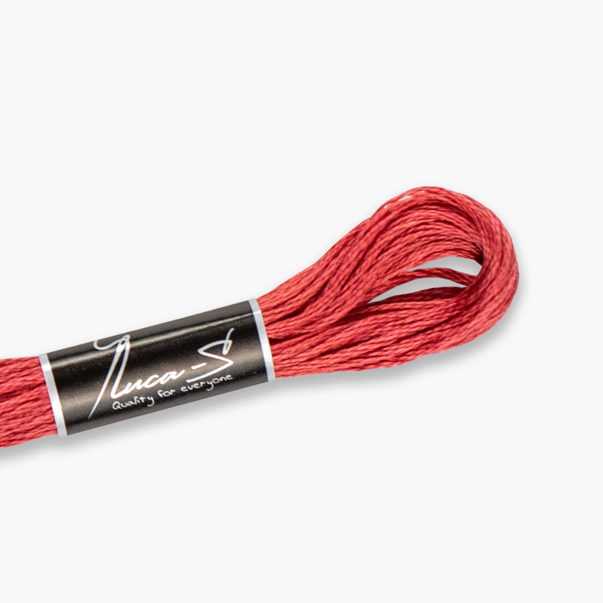 Premium Embroidery Thread Luca-S, 100% Giza Cotton, Oeko TEX Certified Stranded Cotton - 05 / DMC 3328 / Anchor 1024 — image 1