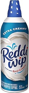 Reddi-wip Extra Creamy Whipped Dairy Cream Topping, Keto Friendly, 6.5 oz