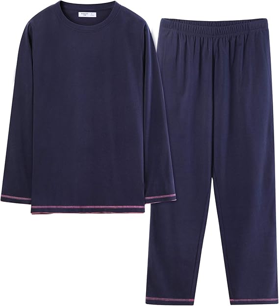 Amazon パジャマ メンズ ルームウェア 厚手 両面起毛 柔らか肌触り 発熱素材 超細繊維 長袖 ゆったり 上下セット 部屋着 夫婦 春秋冬 あったか 保温 パジャマ 通販