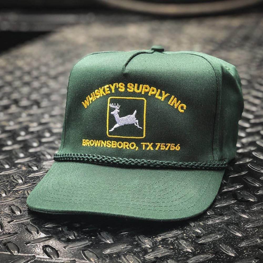 WHISKEY BENT HAT CO. Supply Co. Adjustable Snapback Hat - Image 3