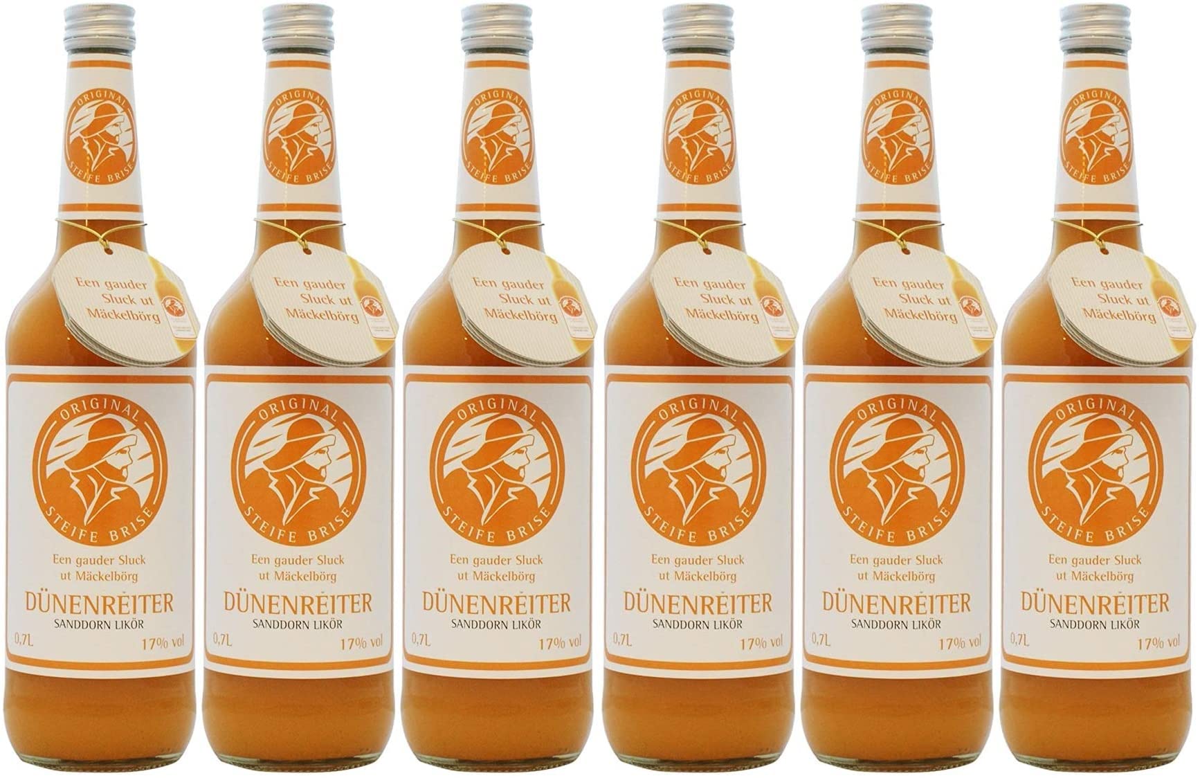Sanddornlikör Dünenreiter 17% vol. 0,7l (6)