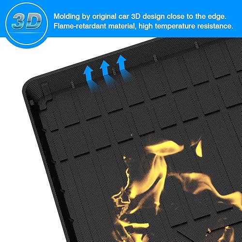 Miniatura 3 de Revestimiento de carga para Audi A4  S4 2017 2018 2019 2020 2021 2022 2023 2024 Tapete de carga resistente (no para modelos A4 All-Road)