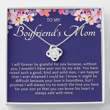 Mom Necklace, Future Mother-in-Law Gift 