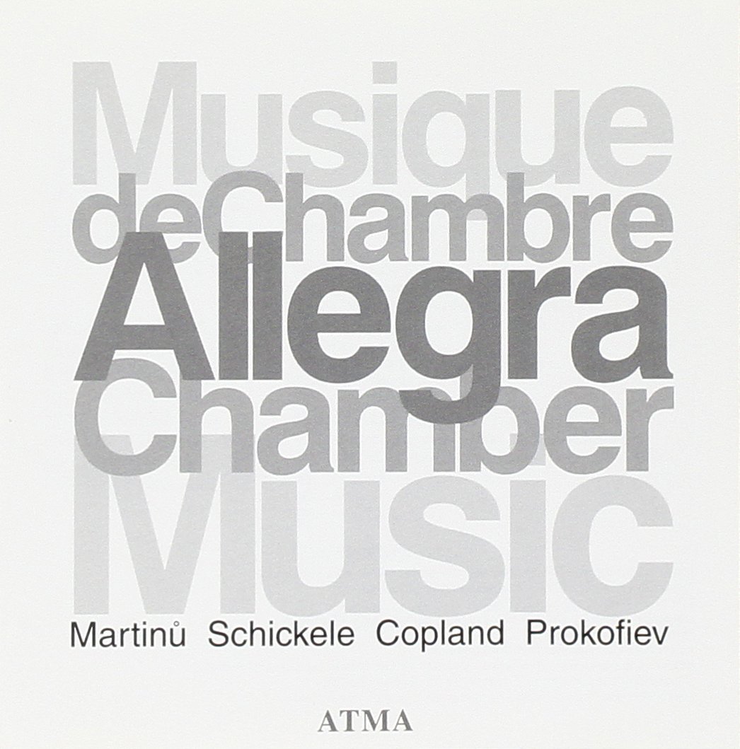 Chamber Music By Martinu Schi [Audio CD] MARTINU / SCHIKELE / COPLAND / PR