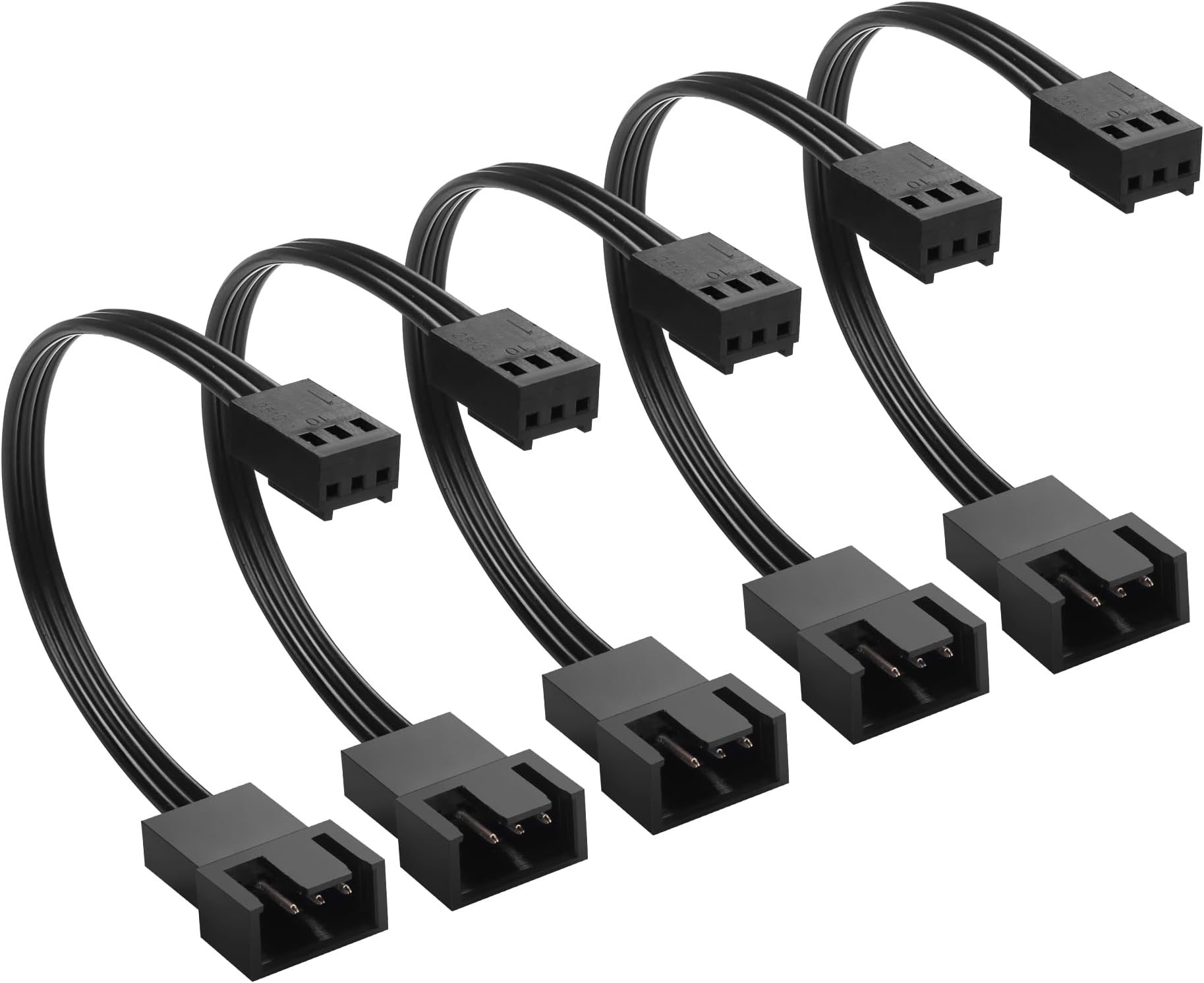 Amazon.com: coolerguys 4Pin PWM to 3Pin Standard Fan Adapter Cable (4 ...
