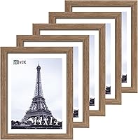 Vista 66 de VCK Marco para póster con plexiglás pulido, juego de 5 formatos horizontal y vertical, incluye piezas metálicas para colgar, 18 x 24 pulgadas