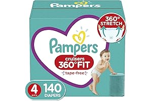 Pampers Size 4 Cruisers: The Best Diapers for Active Babies