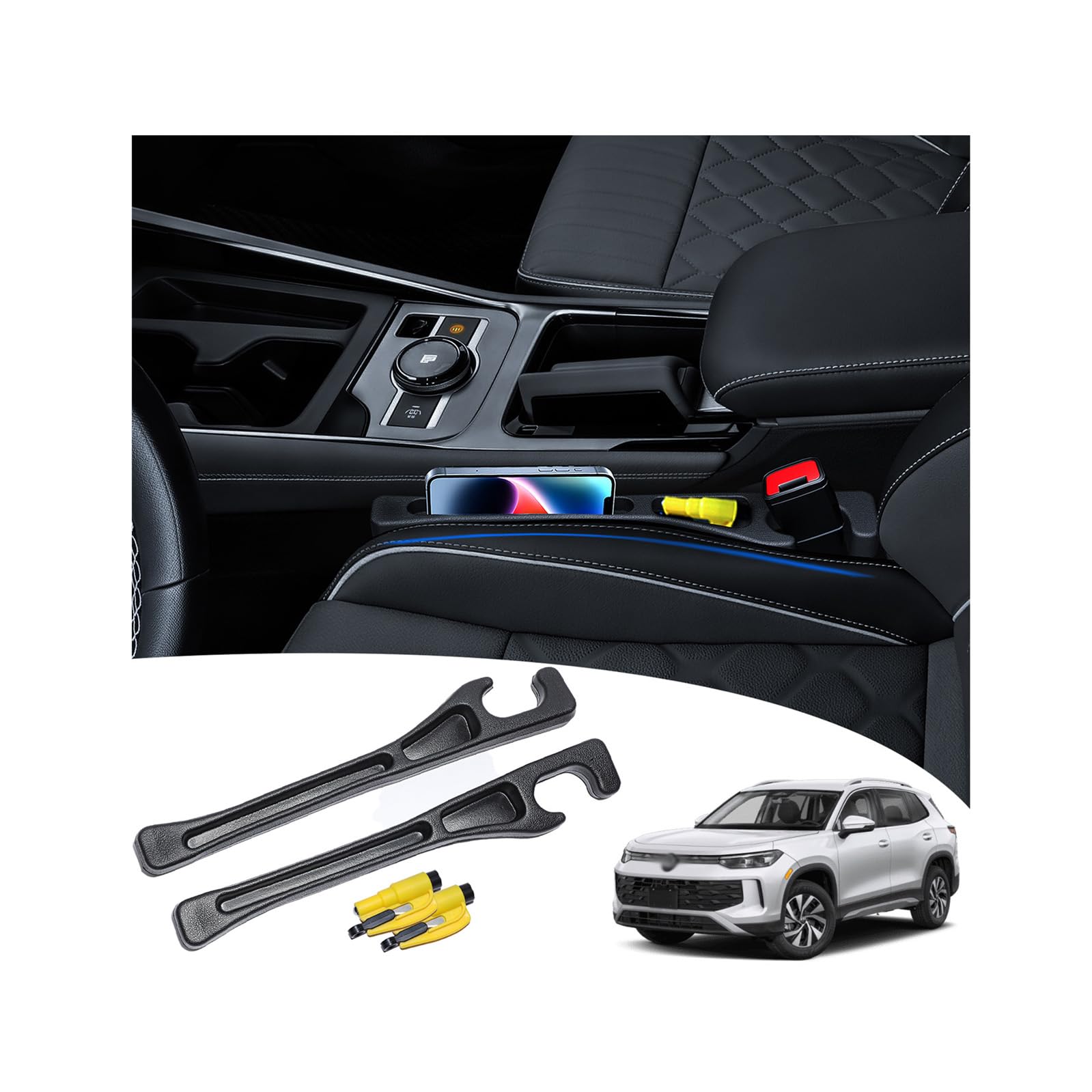 【Compatible with Volkswagen Tiguan】 Car Seat Gap Filler