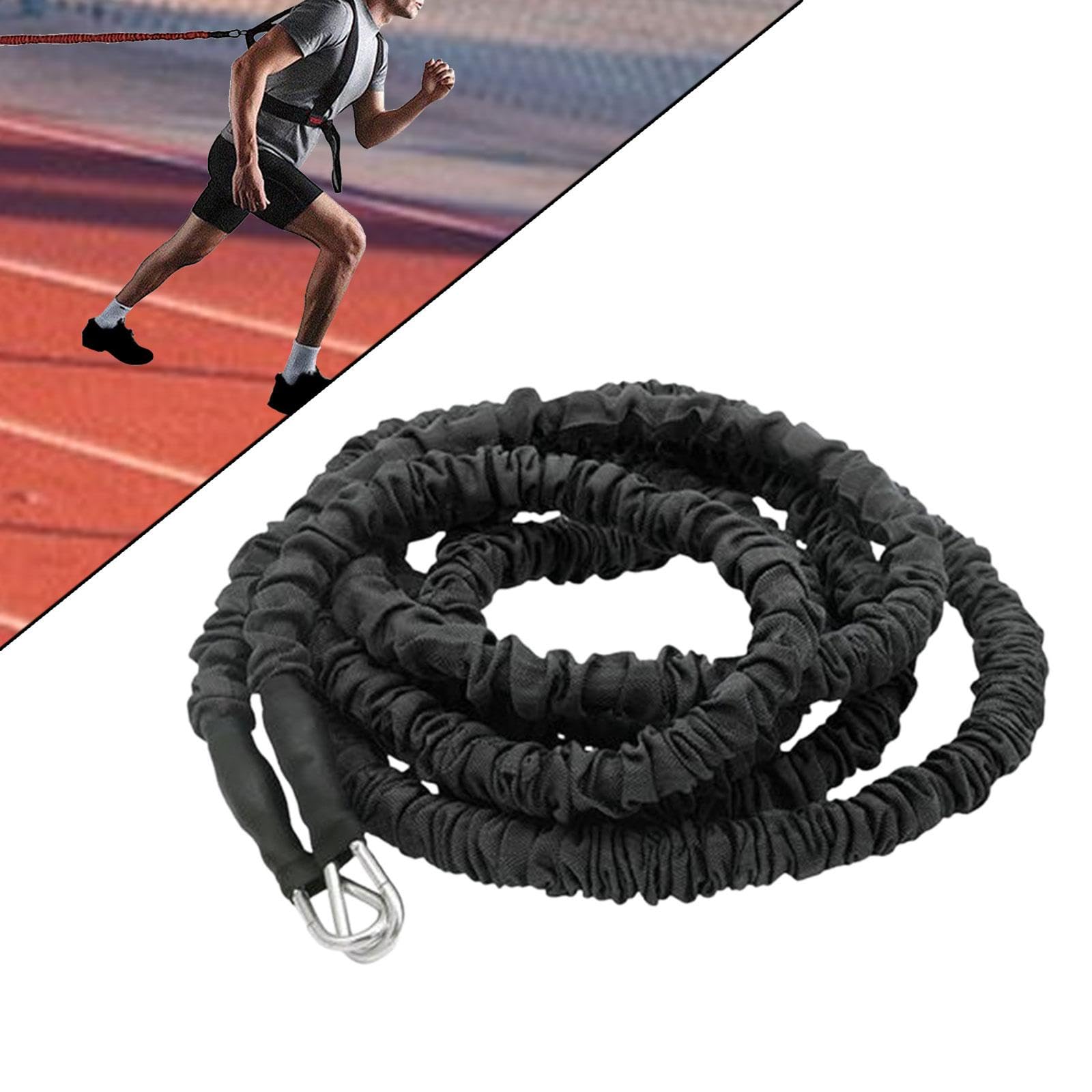 Banda de Resistencia Elástica Ejercicio Cuerda Fitness Tubo de Látex Entrenamiento Mejorando Fuerza y Velocidad Adecuada para Entrenamiento Deportivo