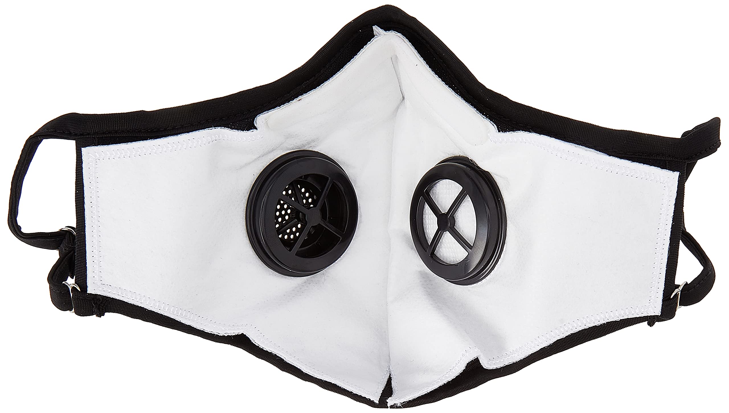 Maschera con Filtro e Valvola di Respirazione per Uomo/Donna, Taglia M, Grigio