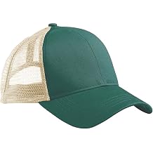 econscious Eco Trucker Organic/Recycled Hat OS EMER FRST/ OYSTR