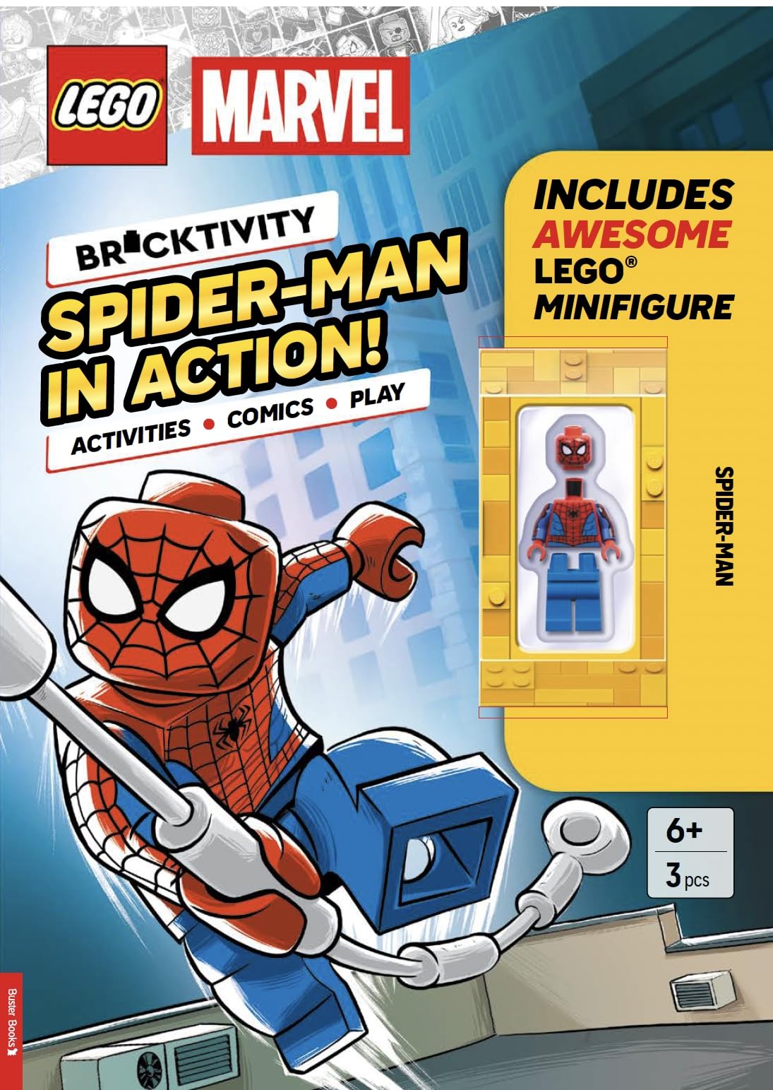 LEGO® MARVEL: Spider-Man in Action (with Spider-Man minifigure) (LEGO® Minifigure Activity)
