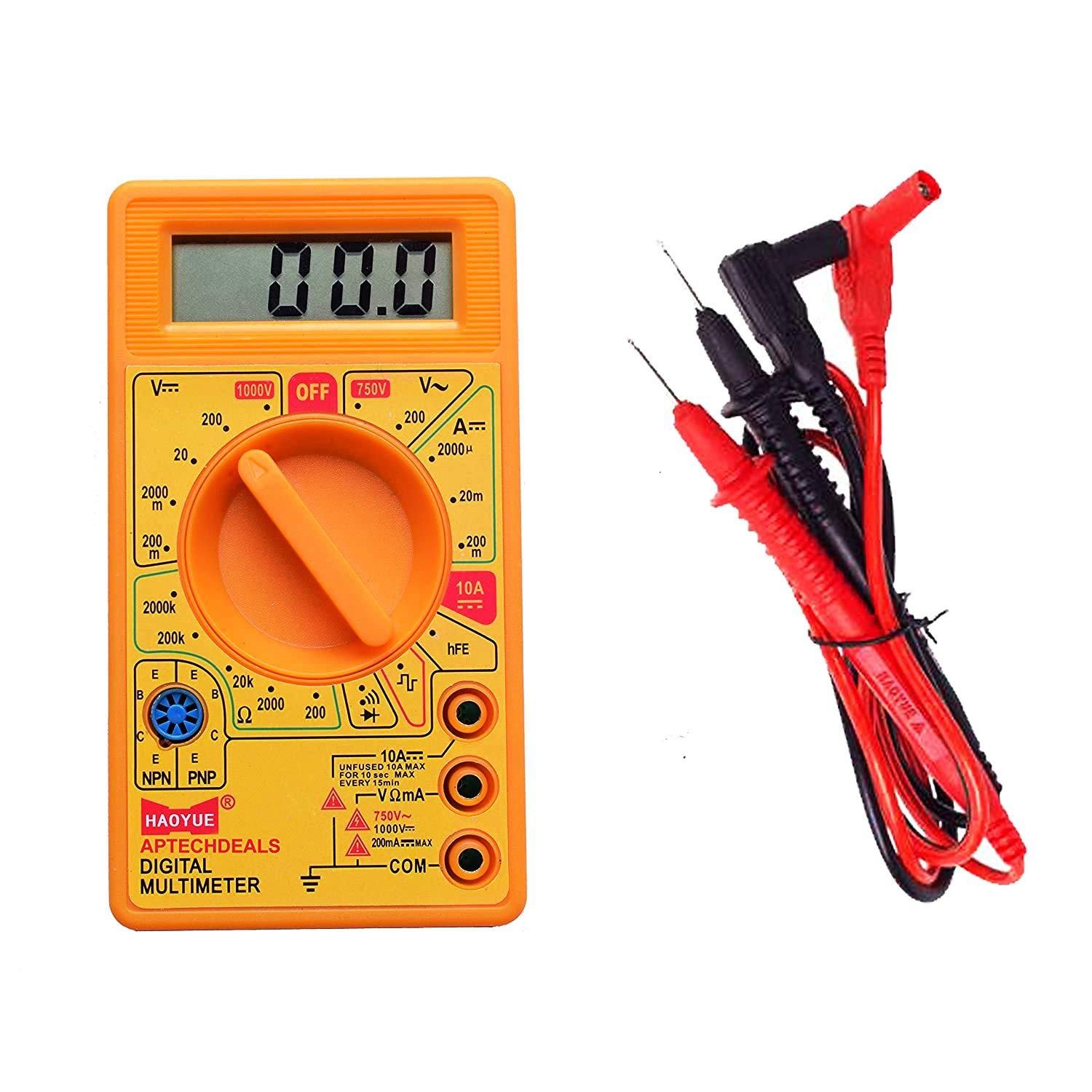 Boosty® Digital Multimeter LCD AC DC Measuring Voltage Current (not for professional use) Color may vary (B08WCKJX4C) Amazon Price History, Amazon Price Tracker