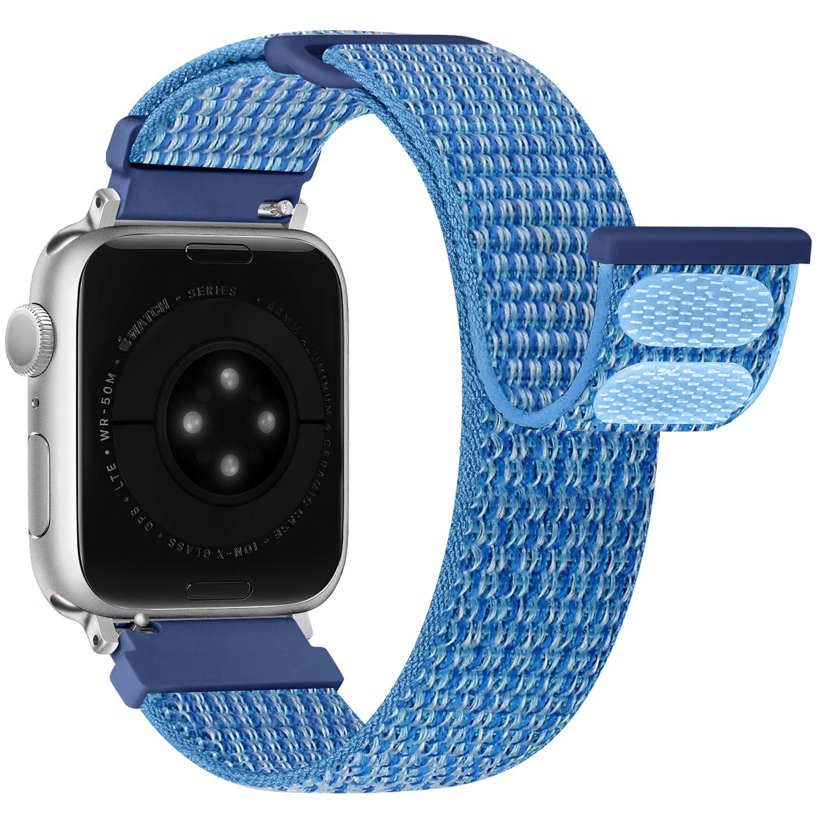 Bcuckood Nylon Sport Armband kompatibel mit Apple Watch 38mm 40mm 41mm 42mm 44mm 45mm 46mm 49mm für Damen Herren, Sport Solo Loop Armband für iWatch Serie 11 10 9 8 7 6 5 4 3 2 1 Ultra SE