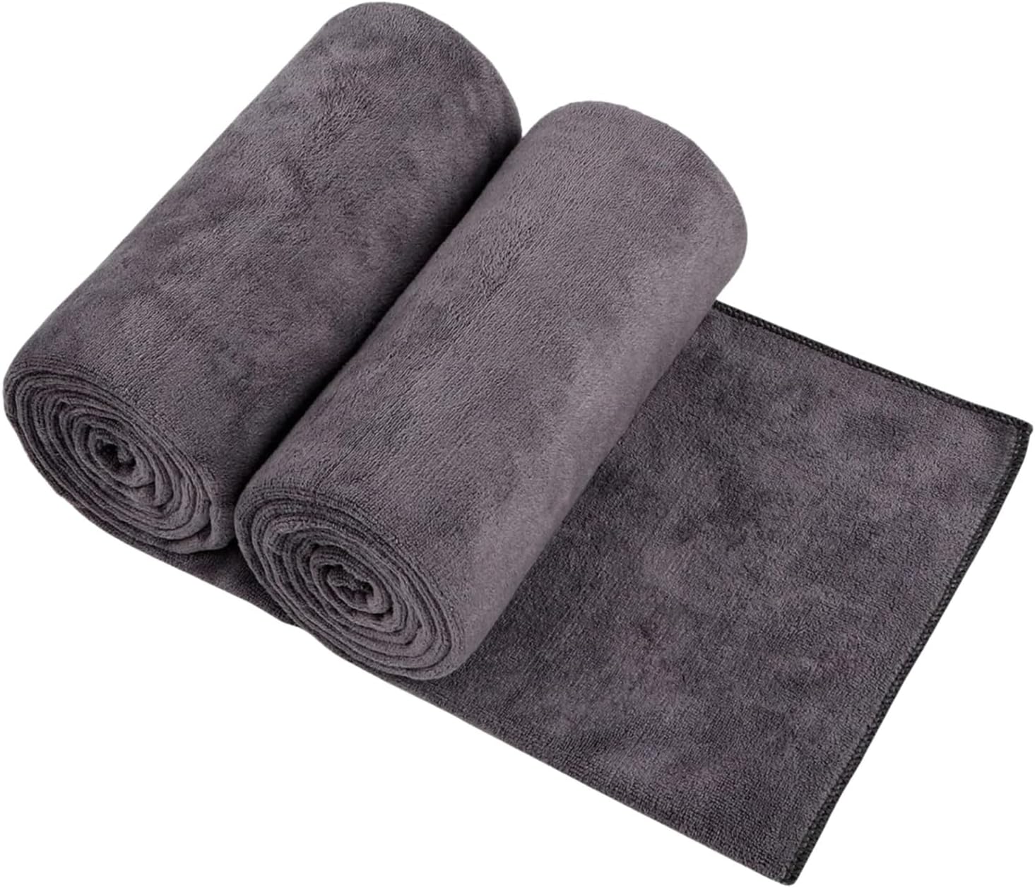 Microfiber Cleaning Cloth Car Dry Towel Super Absorbed Microfiber Bath Towel Super Absorbent for Automotive Glass, Interior and Exterior Super Absorbency(6pcs)