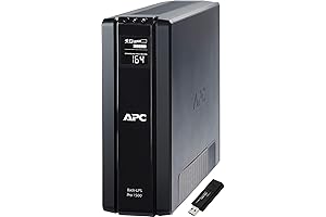APC UPS 1500VA UPS Battery Backup and Surge Protector with AVR and...