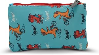 VISMIINTREND Printed Flat Pouch All Ages Boys & Girls Ideal for School, Office, and Travel
